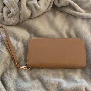 Faux leather wallet